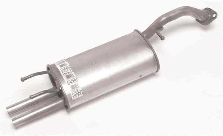 Exhaust QUIET-FLOW MUFFLER ASSEMB