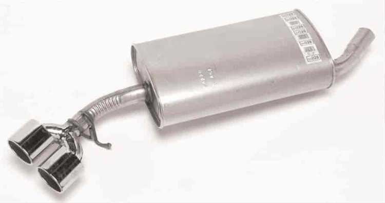Exhaust QUIET-FLOW MUFFLER ASSEMB
