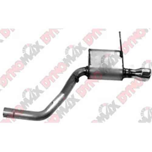 Ultra Flo; Welded Muffler Assembly; Oval; 2.5 in. Inlet/Outlet; 4.5x9.75 in.; 10 in. Shell Length; 4