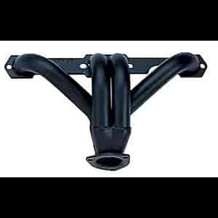 Primary Tube Diameter: 1-5/8" Collector Tube Diameter: 2-1/2" Finish: Black Paint
