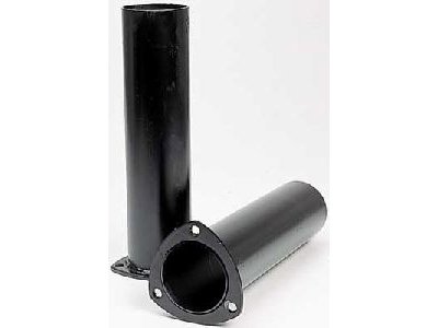 Collector Diameter: 3.5" Outlet Diameter: 3.5" 12" long