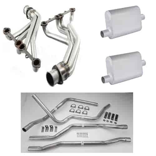Exhaust System Kit 1973-1988 Chevy Blazer/Jimmy 4wd