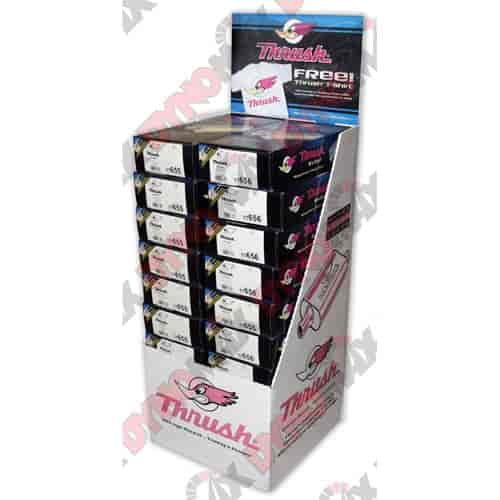 Thrush Welded Muffler - 1/4 Pallet Display