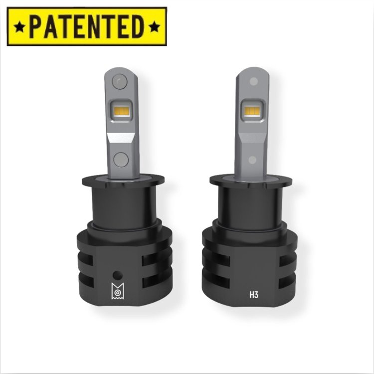 21031 Concept Series H3 LED Bulb Kit, Pair