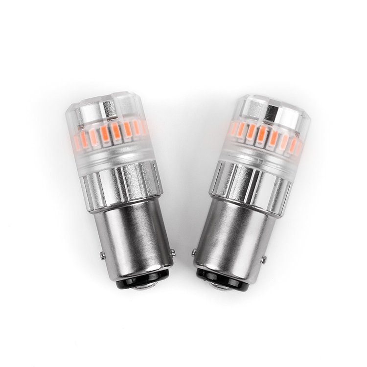 3117A Eco Series T10 LED Bulb, Amber, Pair