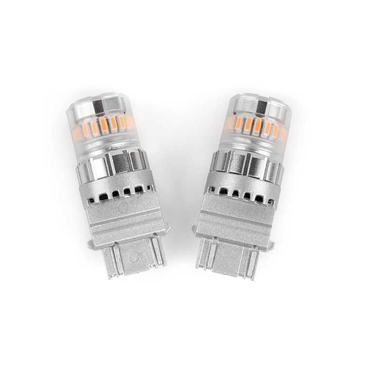 3137A Eco Series T10 LED Bulb, Amber, Pair