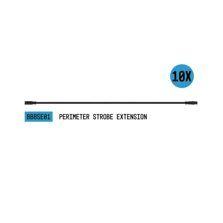 BB8SE01X StrobeLink 7 ft. Extension Harness Type A, for Perimeter Strobes, Bulk Pack [10 pack]