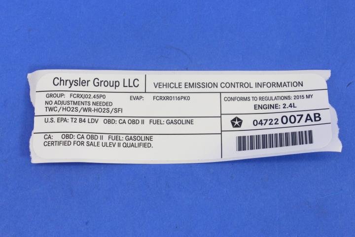 VECI LABEL