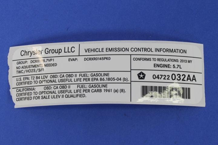 VECI LABEL