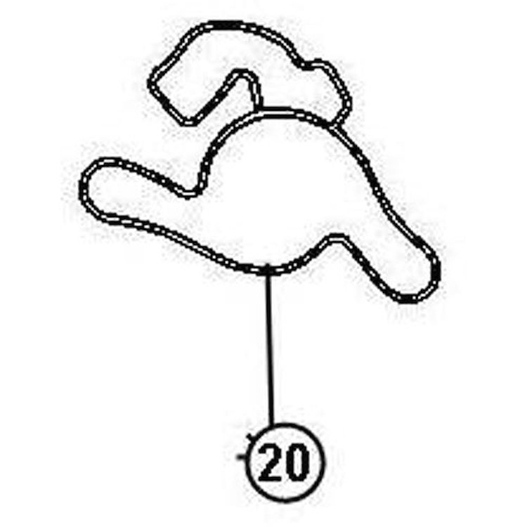 Water Pump Gasket 2004-10 6.1L Hemi