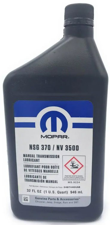 Synthetic Manual Transmission Lubricant for NV3500 5-Speed and NSG-370 6-Speed [1 Quart]