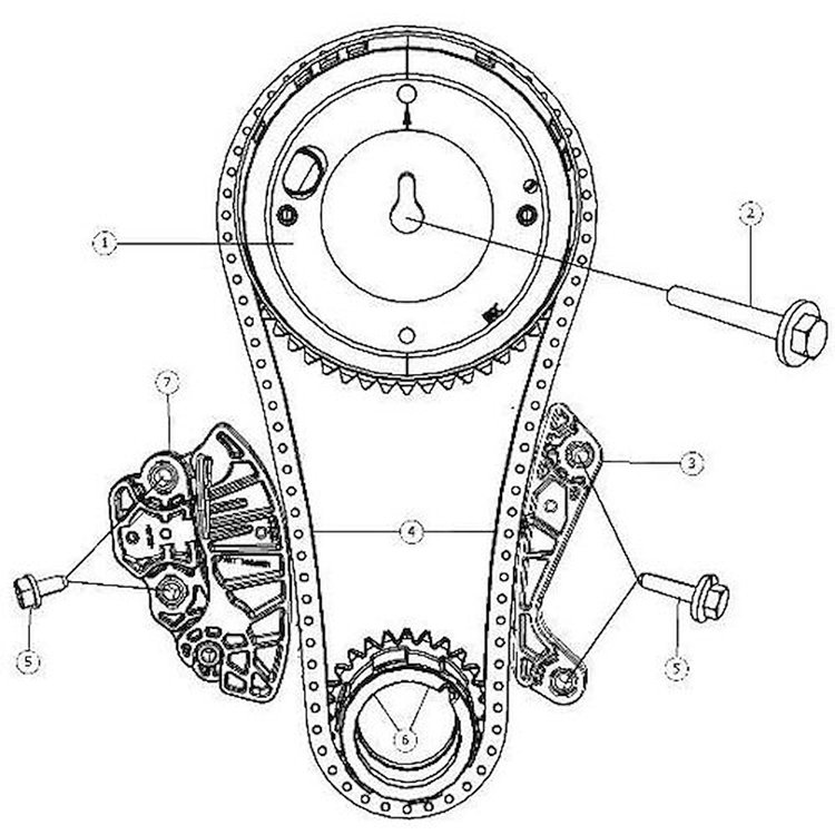 Timing Set 2005-10 6.1L Hemi