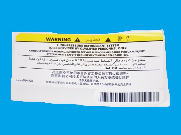 LABEL AC SYSTEM