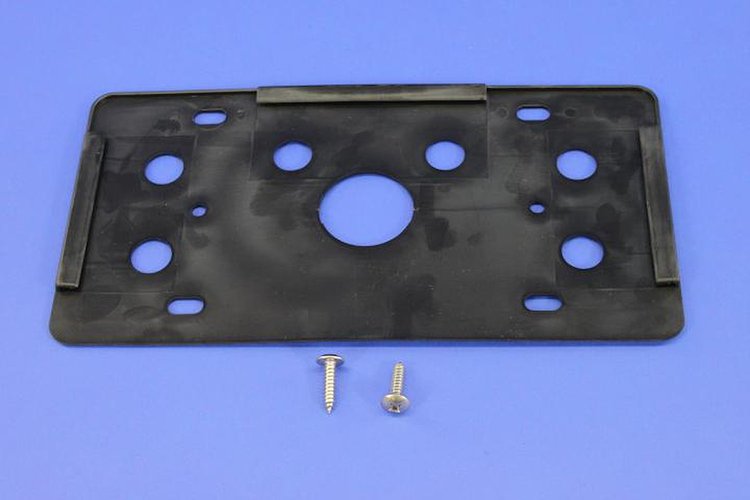 BRACKET LICENSE PLATE