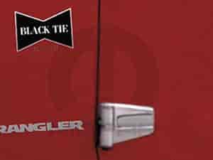 Chrome Hood/Door Hinge Cover Set 2010-13 Jeep Wrangler 2/4-Door