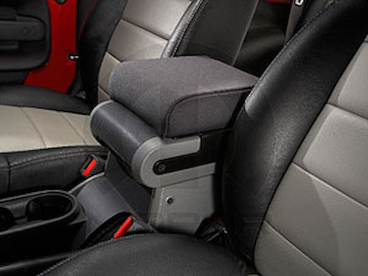 Neoprene Padded Console Extender 2007-10 Jeep Wrangler 2/4-Door