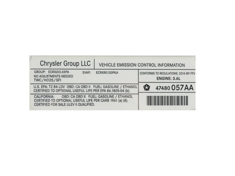 VECI LABEL