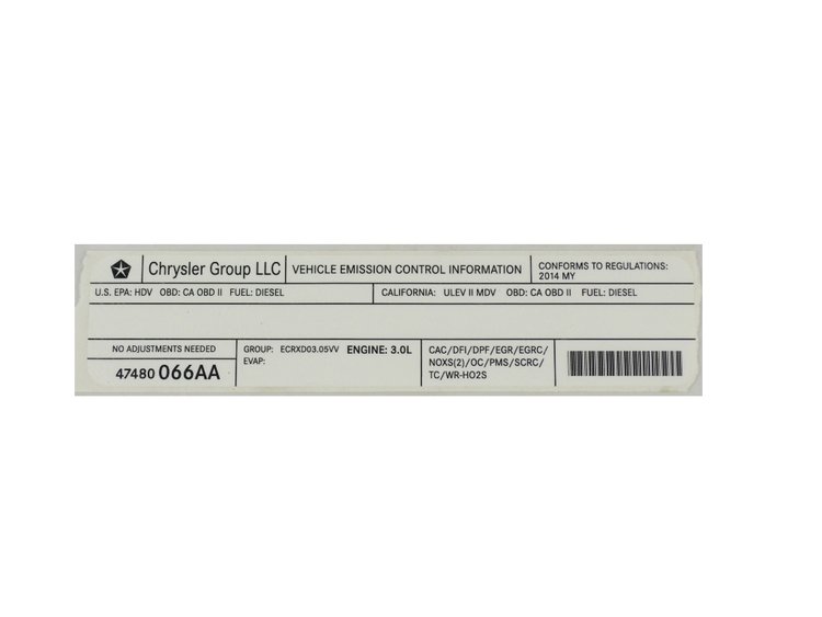 VECI LABEL