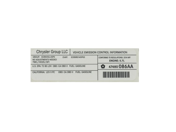 VECI LABEL
