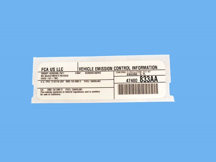 VECI LABEL