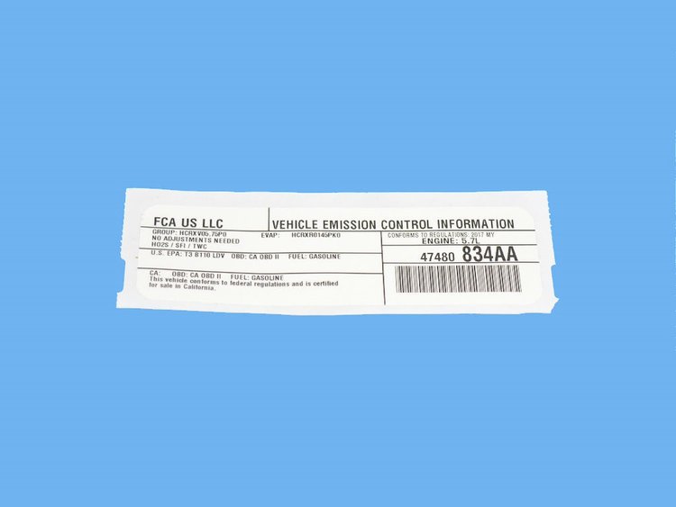 VECI LABEL