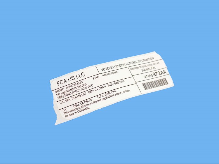 VECI LABEL