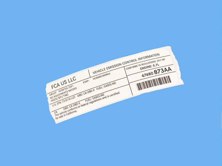 VECI LABEL