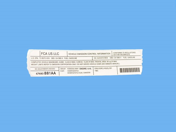 VECI LABEL