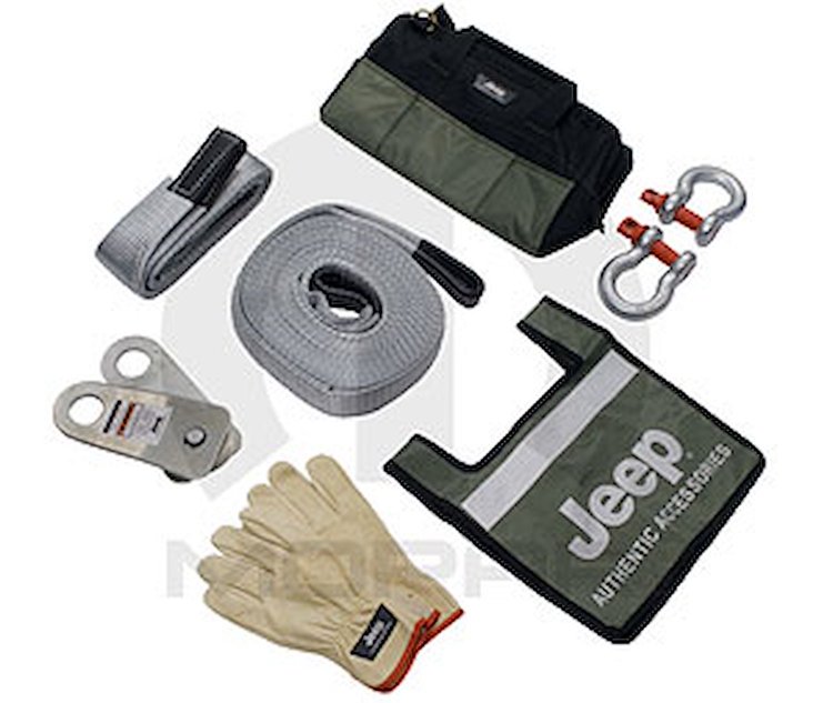 Winch Accessory Kit 2007-13 Jeep Wrangler 2/4-Door Kit Includes: