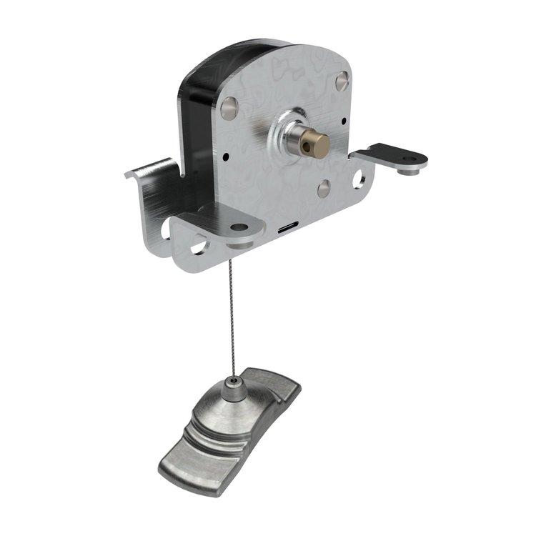 WINCH SPARE TIRE CARRIER