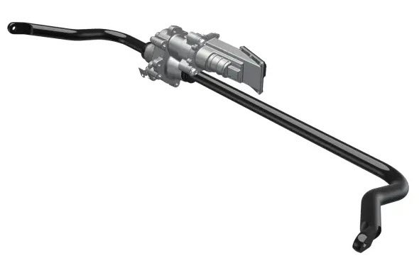Front Electronic Disconnect Stabilizer Bar for 2007-2018 Jeep Wrangler JK Rubicon