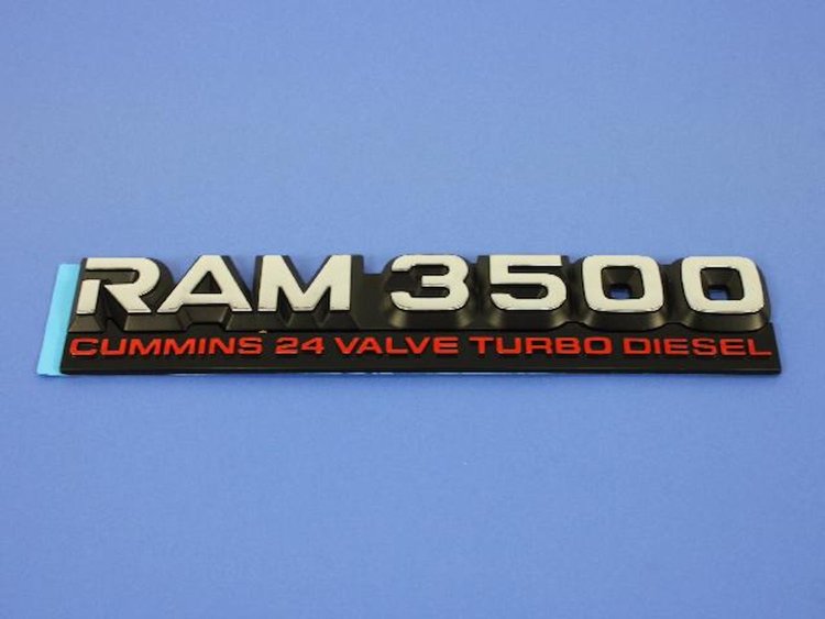 NAMEPLATE FRONT FENDER