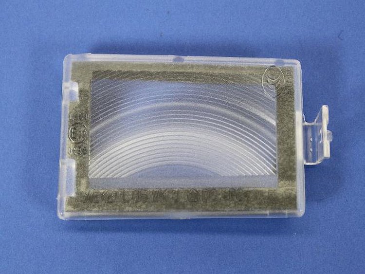 LENS LICENSE LAMP