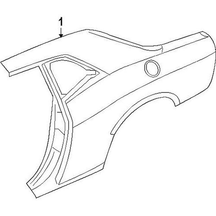 Quarter Panel 2009-13 Challenger