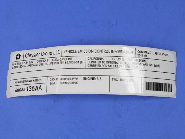 VECI LABEL