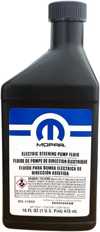 Power Steering Fluid Fits Select Jeep Wrangler Models