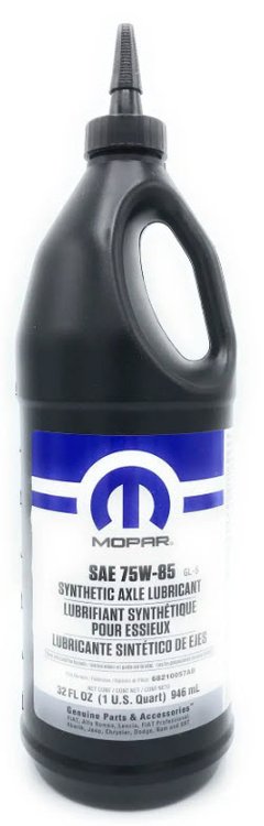 SAE 75W-85 Synthetic Drive Shaft Lubricant Kit for Ram 2500, 3500, 4500 and 5500