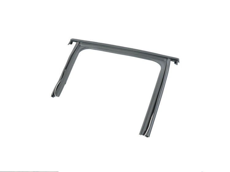 W/STRIP REAR DOOR GLASS