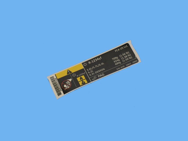 LABEL A/C SYSTEM