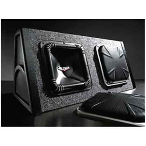 Dual 10" Square Subwoofer 2005-13 Chrysler 300