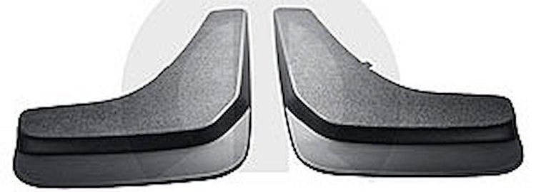 Flat Molded Splash Guards 2000-04 Chrysler Concorde/Intrepid/300M