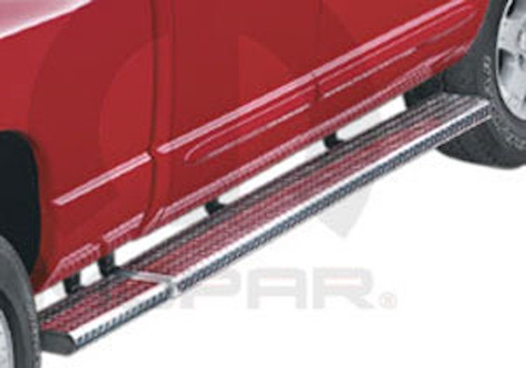 Diamond Plate Side Steps 2003-08 Dodge Ram 1500