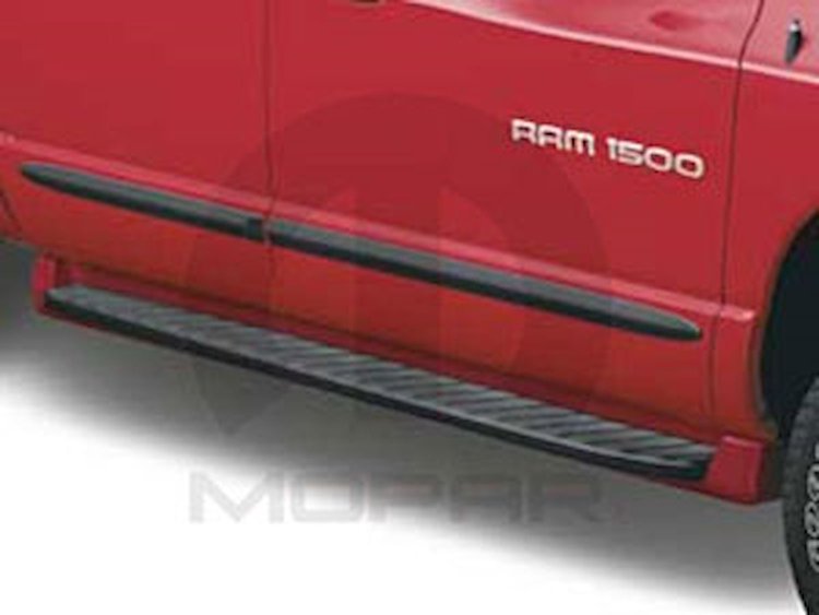 Molded Running Boards 2005-08 Dodge Ram Pickup 1500 Crew Cab