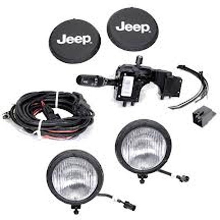 Fog Lights 2003-06 Jeep Wrangler 2-Door