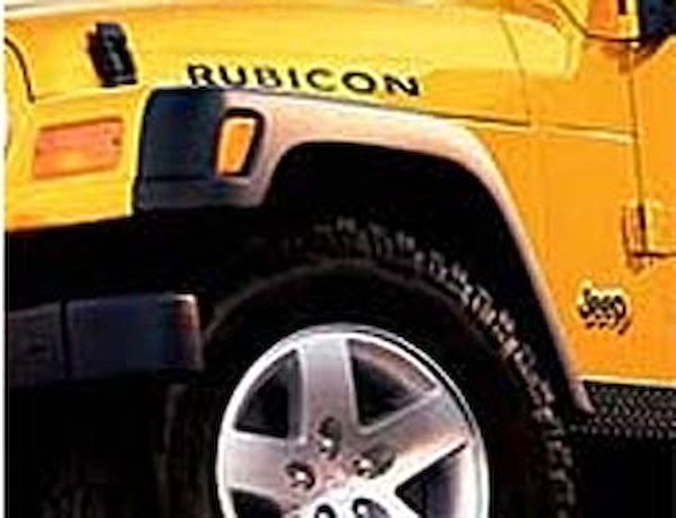 Fender Flares 1997-06 Jeep Wrangler TJ 2-Door