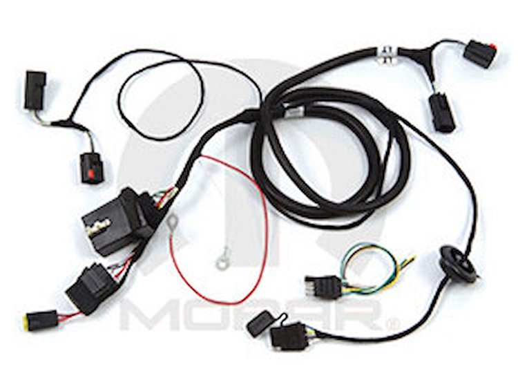 Trailer Tow Wiring Harness Kit 2005-10 Chrysler 300