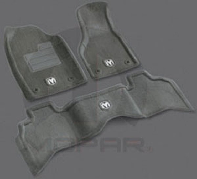 Rear 1-Piece Floor Mat 2006-08 Dodge Ram 1500