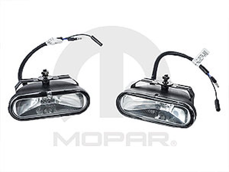 Fog Lights 2007-09 Jeep Wrangler 2-Door/4-Door