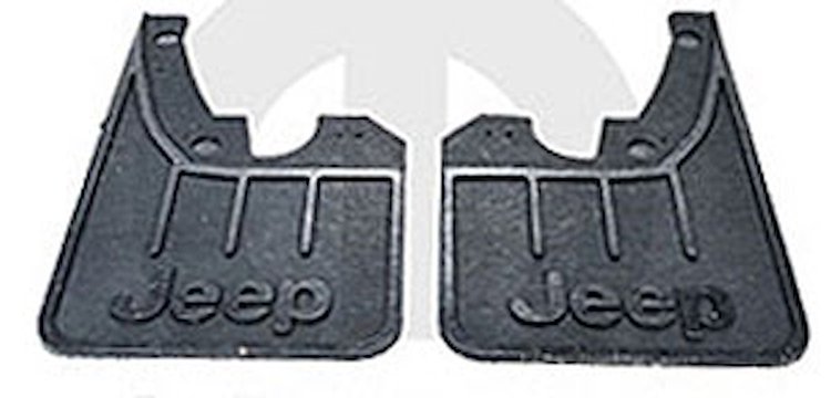 Heavy Duty Rubber Splash Guards 2006-10 Jeep Commander