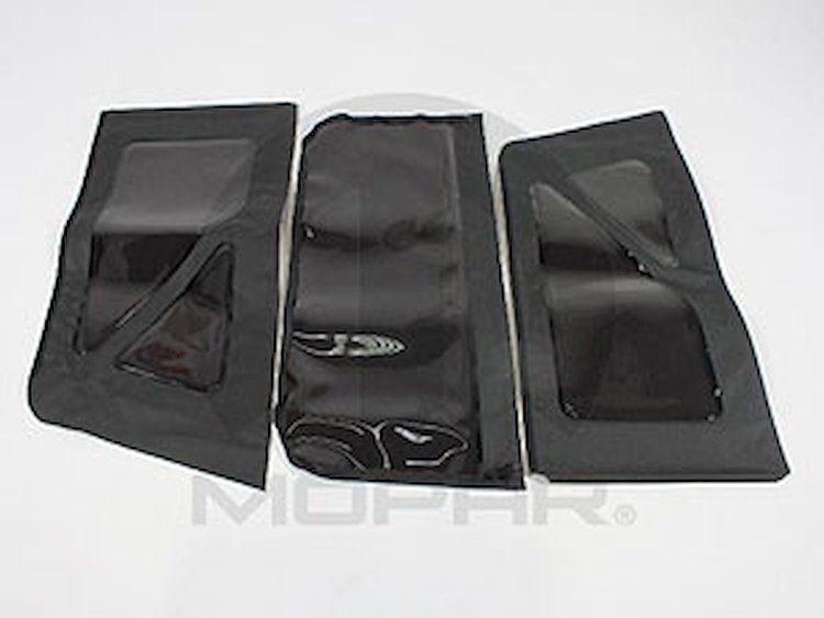 Soft Top Window Kit 2007-10 Jeep Wrangler 2-Door